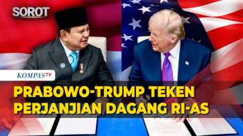 Detik-Detik Presiden Prabowo Dan Trump Teken Kesepakatan Dagang Tarif Resiprokal 19 Persen!