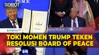[Full Terjemahan] TOK! Trump Teken Resolusi Board Of Peace, Komitmen 6,5 Miliar Dolar Untuk Gaza