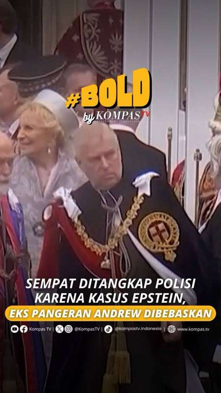 SEMPAT DITANGKAP POLISI KARENA KASUS EPSTEIN, EKS PANGERAN ANDREW DIBEBASKAN