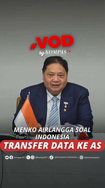MENKO AIRLANGGA SOAL INDONESIA TRANSFER DATA KE AS