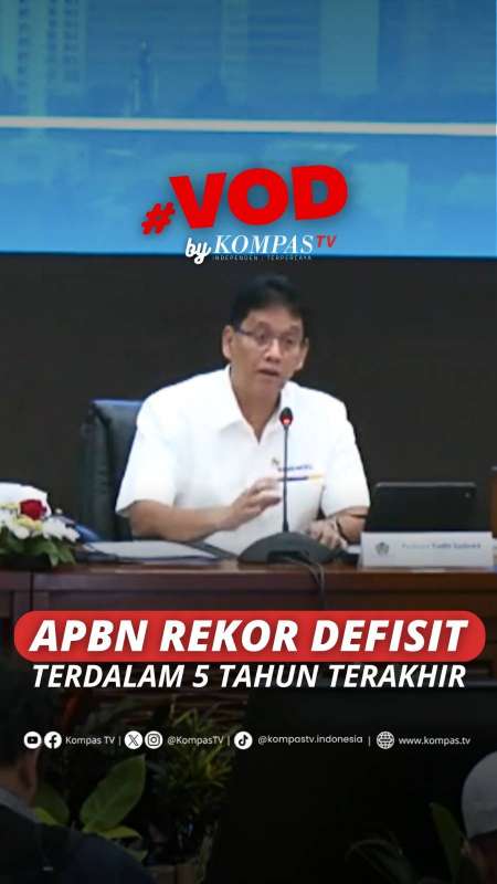 APBN Rekor Defisit Terdalam 5 Tahun Terakhir