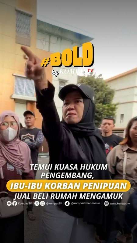 TEMUI KUASA HUKUM PENGEMBANG, IBU-IBU KORBAN PENIPUAN JUAL BELI RUMAH MENGAMUK