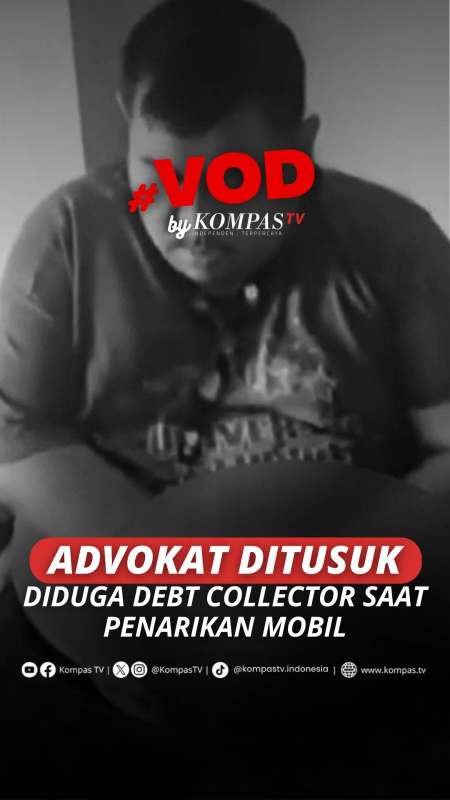 Advokat Ditusuk Diduga Debt Collector Saat Penarikan Mobil