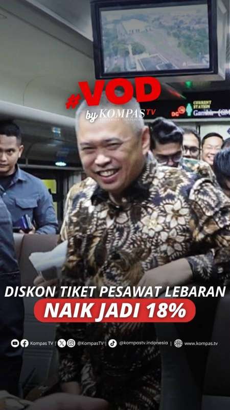 Diskon Tiket Pesawat Lebaran Naik Jadi 18%