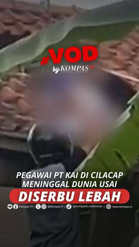 PEGAWAI PT KAI DI CILACAP MENINGGAL DUNIA USAI DISERBU LEBAH