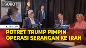 Potret Trump Pimpin Operasi AS ‘Epic Fury’ Serangan Ke Iran