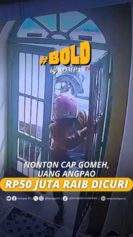 NONTON CAP GOMEH, UANG ANGPAO RP50 JUTA RAIB DICURI