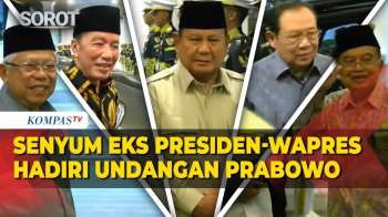 [Full] Senyum Para Mantan Presiden Saat Hadiri Undangan Prabowo di Istana