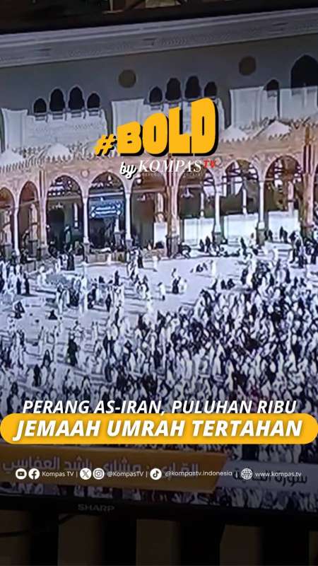 PERANG AS-IRAN, PUUHAN RIBU JEMAAH UMRAH TERTAHAN