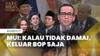 AS-Israel Serang Iran, Ini Pesan MUI ke Prabowo soal Board of Peace | SATU MEJA