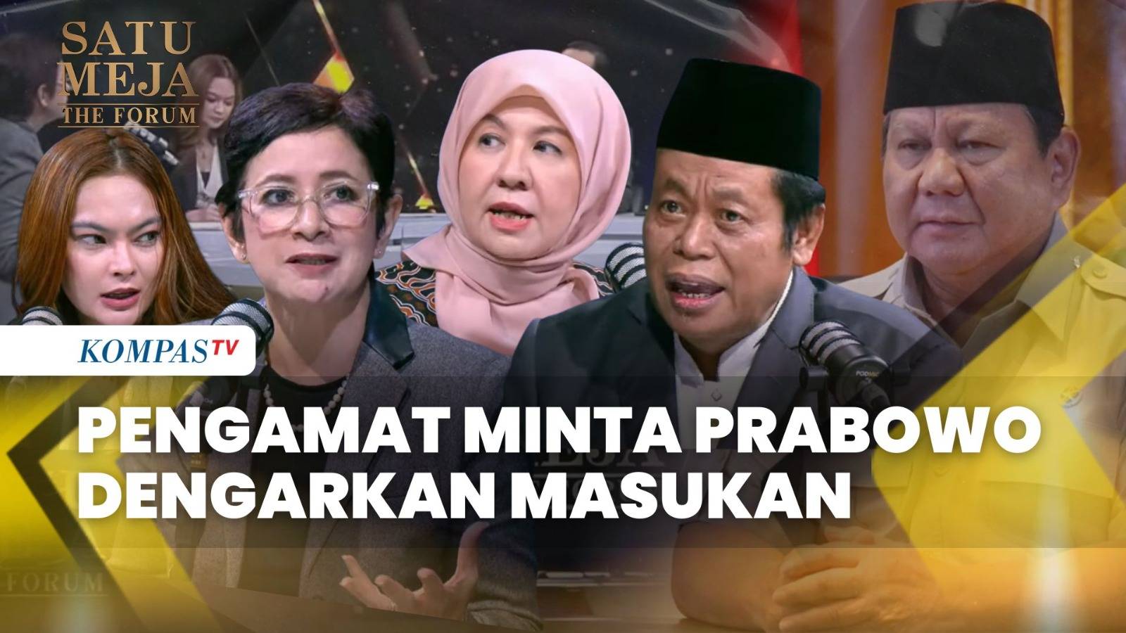 Singgung Board Of Peace Dan Palestina, Pengamat Desak Presiden Prabowo Dengarkan Masukan | SATU MEJA