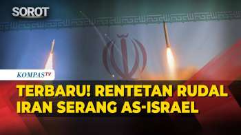 Perang Memanas! Rentetan Rudal Iran Kembali Gempur AS-Israel