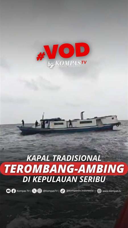 KAPAL TRADISIONAL TEROMBANG-AMBING DI KEPULAUAN SERIBU