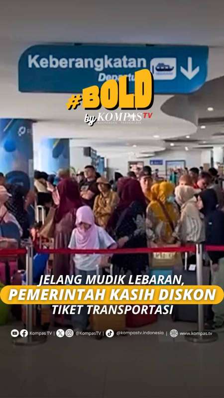 JELANG MUDIK LEBARAN, PEMERINTAH KASIH DISKON TIKET TRANSPORTASI