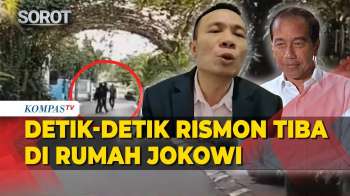 Detik-Detik Rismon Sianipar Datangi Rumah Jokowi Di Solo