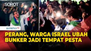 Warga Israel Sulap Bunker Jadi Tempat Pesta Hindari Stres Imbas Perang Iran