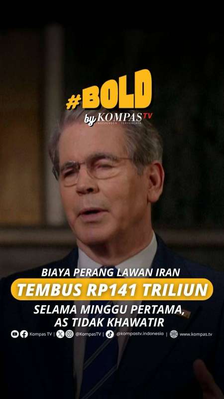 BIAYA PERANG LAWAN IRAN TEMBUS RP141 TRILIUN SELAMA MINGGU PERTAMA, AS TIDAK KHAWATIR