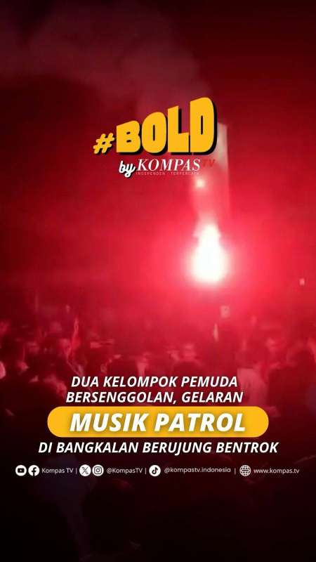 DUA KELOMPOK PEMUDA BERSENGGOLAN, GELARAN MUSIK PATROL DI BANGKALAN BERUJUNG BENTROK