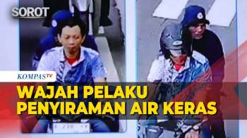 Wajah Pelaku Penyiraman Air Keras Aktivis KontraS Terungkap dari CCTV