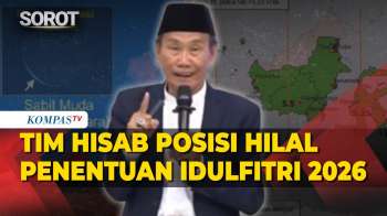 [FULL] Tim Hisab Kemenag Soal Posisi Hilal Penentu Idulfitri: Prediksi Jatuh Sabtu 21 Maret 2026