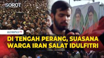 Khidmat, Warga Iran Salat Idulfitri di Tengah Perang Lawan AS-Israel