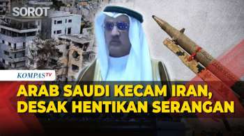 Arab Saudi Desak Iran Hentikan Eskalasi Konflik,136 Negara Dukung Resolusi