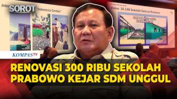 Presiden Prabowo Targetkan Renovasi 300 Ribu Sekolah Untuk Dongkrak SDM