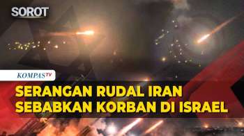 Eskalasi Memanas, Ledakan Rudal Terangi Langit Malam Israel, Sebabkan Korban Di Tel Aviv