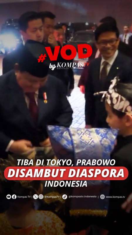 Tiba Di Tokyo, Presiden Prabowo Disambut Diaspora Indonesia