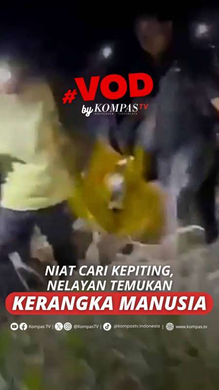 Niat Cari Kepiting, Nelayan Temukan Kerangka Manusia