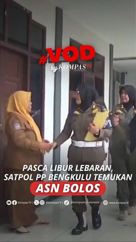Pasca Libur Lebaran, Satpol PP Bengkulu Temukan ASN Bolos
