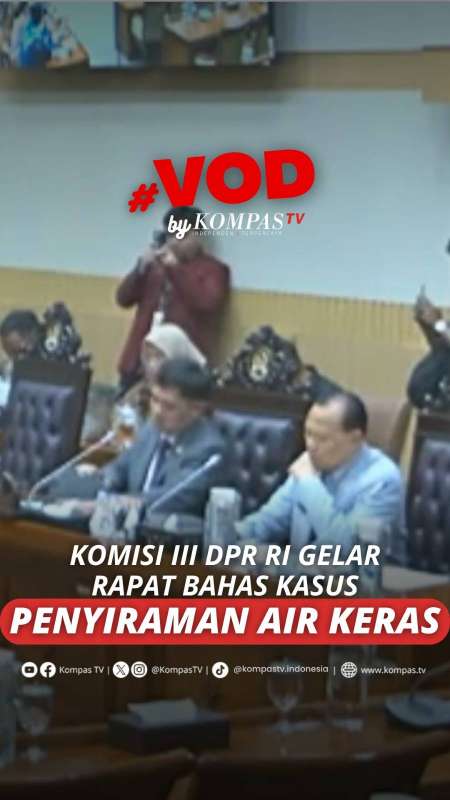 KOMISI III DPR RI GELAR RAPAT BAHAS KASUS PENYIRAMAN AIR KERAS