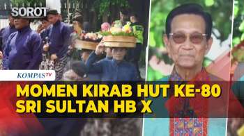 Momen Kirab Peringatan HUT Ke-80 Sri Sultan Hamengku Bawono X, Bawa Hasil Bumi  Hingga Produk UMKM