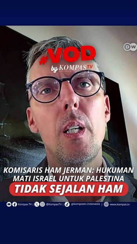 KOMISARIS HAM JERMAN: HUKUMAN MATI ISRAEL UNTUK PALESTINA TIDAK SEJALAN HAM