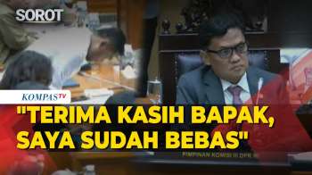 Amsal Sitepu Membungkuk ke Komisi III DPR: Terima Kasih Bapak, Saya Sudah Bebas