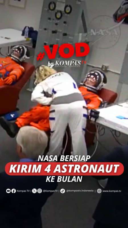 NASA BERSIAP KIRIM 4 ASTRONAUT KE BULAN