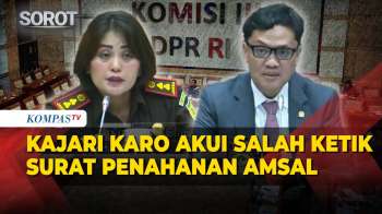 Kajari Karo Akui Salah Ketik Surat Penahanan Amsal Sitepu di Depan Komisi III DPR-Kajati Sumut