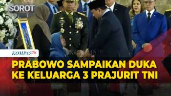 Momen Presiden Prabowo Sampaikan Duka ke Keluarga 3 Prajurit TNI Gugur di Lebanon