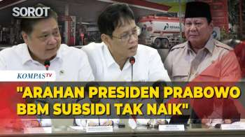 [Full] Arahan Presiden Prabowo BBM Subsidi Tak Naik, Siapkan Subsidi Tiket Pesawat