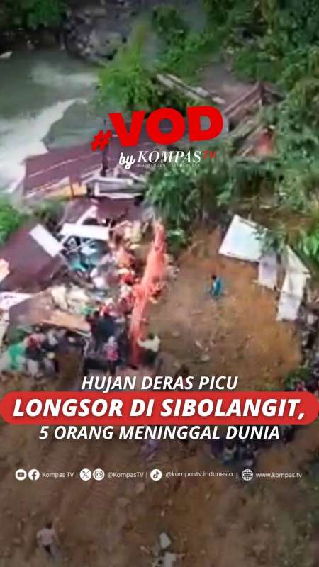 Hujan Deras Picu Longsor Di Sibolangit, 5 Orang Meninggal Dunia