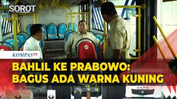 Kelakar Bahlil Saat Dampingi Prabowo Jajal Bus Listrik Di Magelang: Bagus Ada Warna Kuningnya