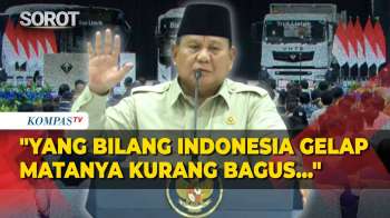 Resmikan Bus Listrik, Prabowo Sindir Pihak yang Sebut Indonesia Gelap: Matanya Kurang Bagus