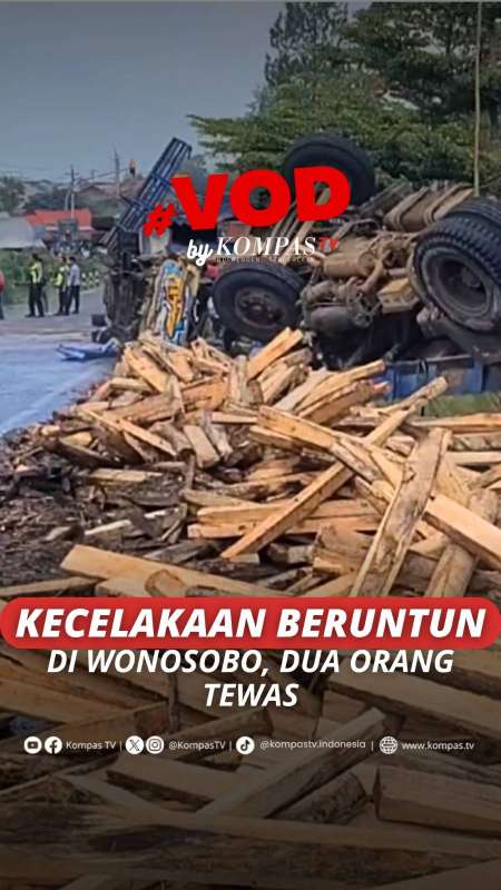 Kecelakaan Beruntun Di Wonosobo, Dua Orang Tewas