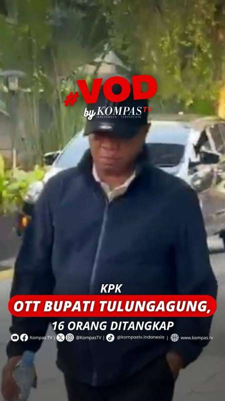 KPK OTT BUPATI TULUNGAGUNG, 16 ORANG DITANGKAP
