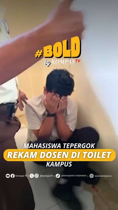 MAHASISWA TERPERGOK REKAM DOSEN DI TOILET KAMPUS
