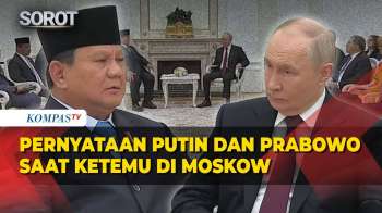 [Full] Pernyataan Putin Sambut Hangat Prabowo di Moskow di Tengah Geopolitik Memanas