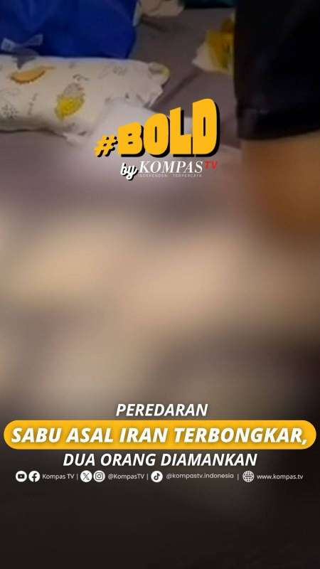 PEREDARAN SABU ASAL IRAN TERBONGKAR, DUA ORANG DIAMANKAN