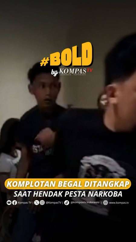KOMPLOTAN BEGAL DITANGKAP SAAT HENDAK PESTA NARKOBA
