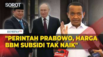 [FULL] Bahlil: Perintah Prabowo, Harga BBM Subsidi Tidak Naik Sampai Akhir 2026