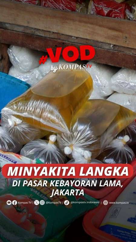 MINYAKITA LANGKA DI PASAR KEBAYORAN LAMA, JAKARTA